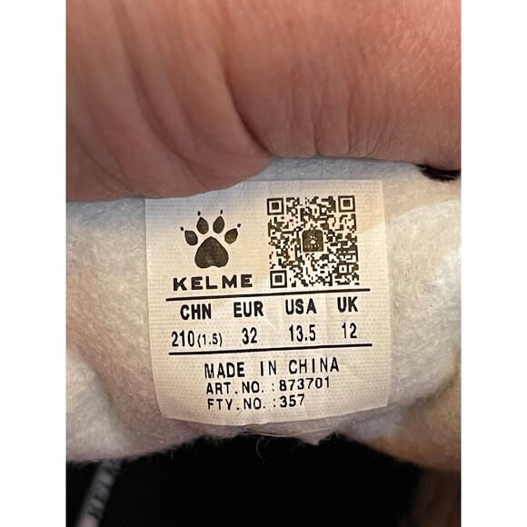 NWT KELME Junior Instinct Turf Boots - Sapphire Blue Size 13.5 - Picture 9 of 9